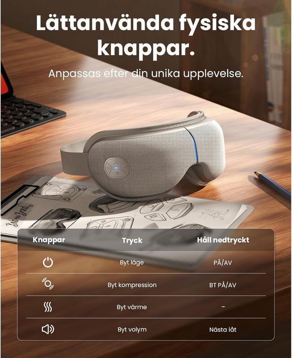 EyeOasis 3 Elite Ögonmassagemask
